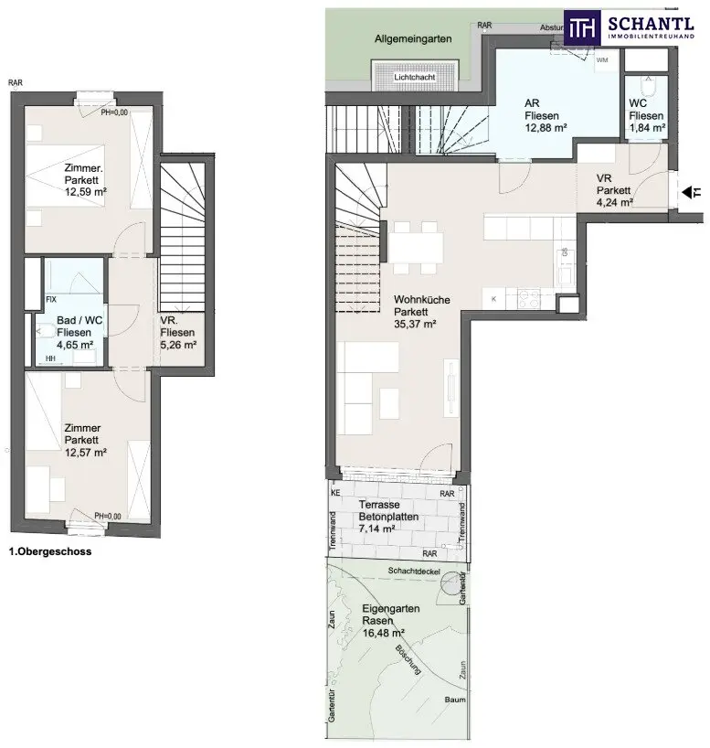 SCHWARZLAKENAU | Directly at the green park | New build apartments with heat pump &amp; PV system | Handover is imminent! (Marchfeldkanal, Neue Donau)