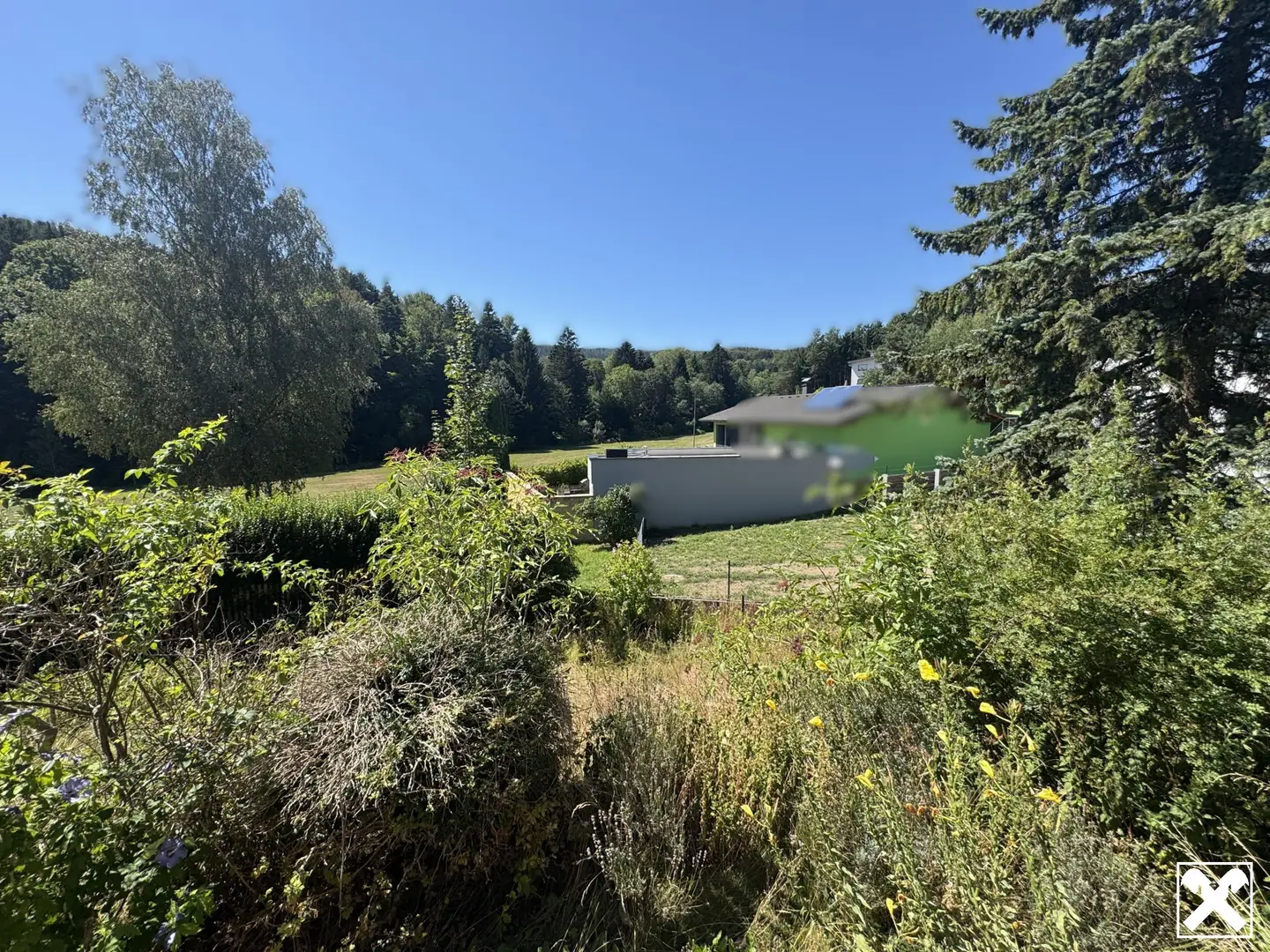 Charmantes Holzblockhaus mit Scheune Wohnung
