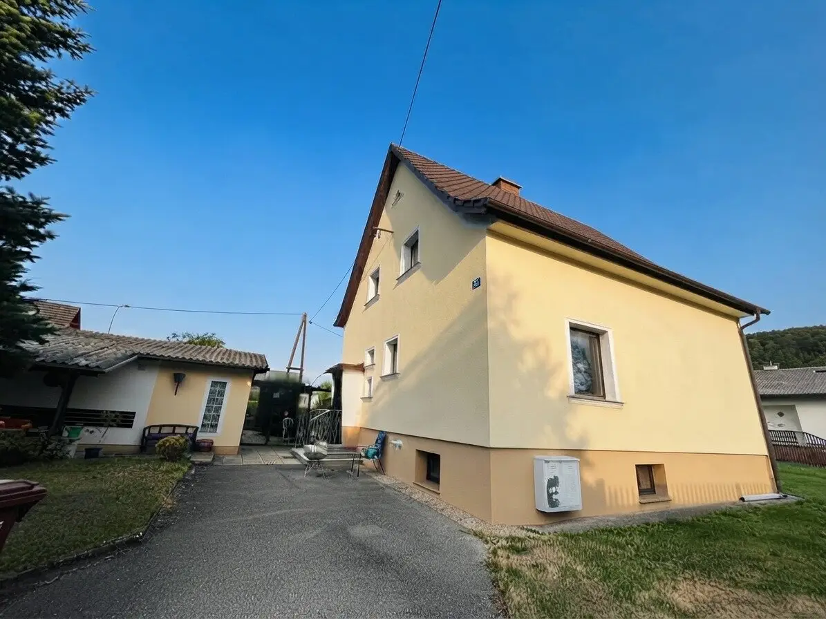 Gepflegtes Einfamilienhaus in Ternitz, Ortsteil Pottschach, zu verkaufen