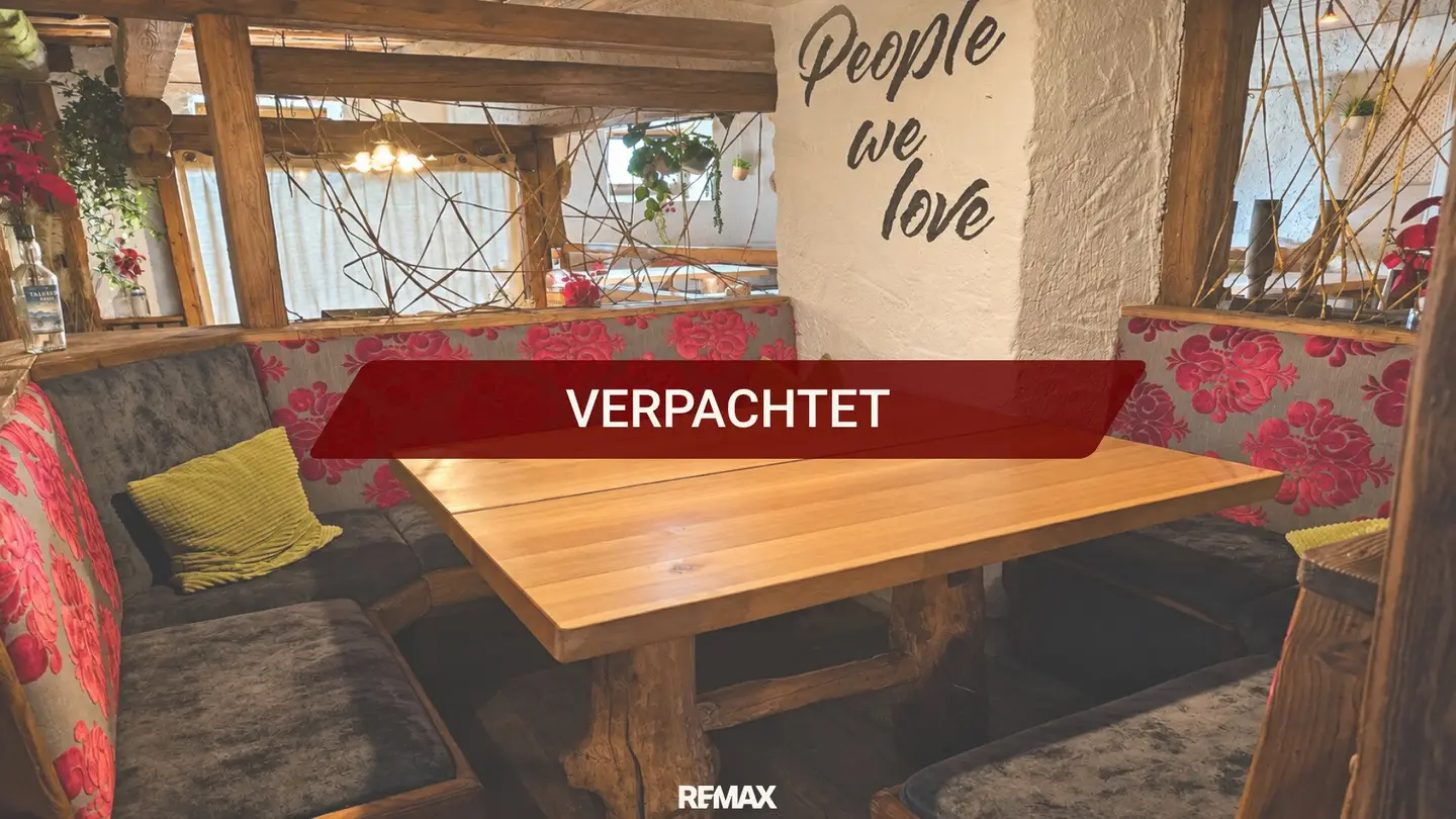 Restaurant opportunity in Kaprun: spacious restaurant with terrace, mountain view and strong guest potential