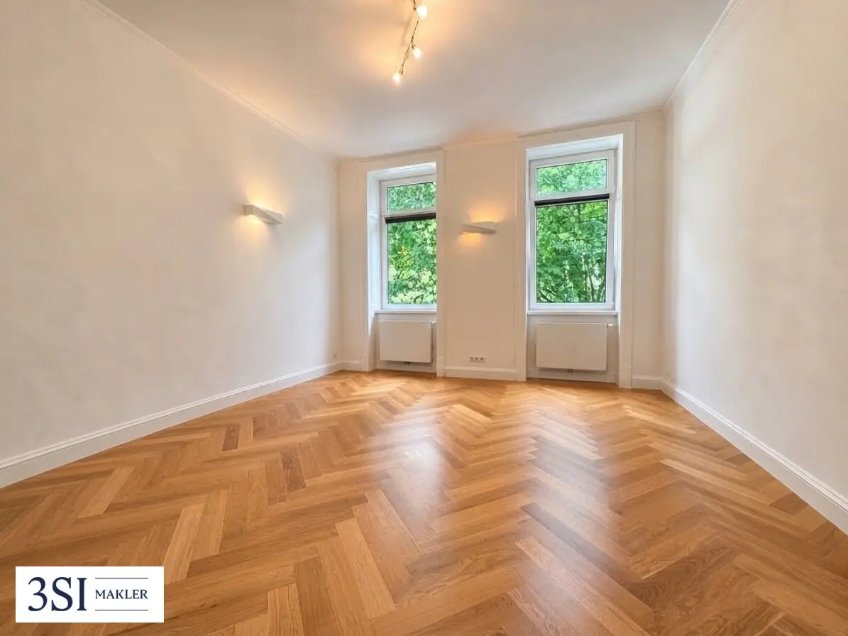 2 Zimmer mit Altbaucharme in rundum erneuertem Haus