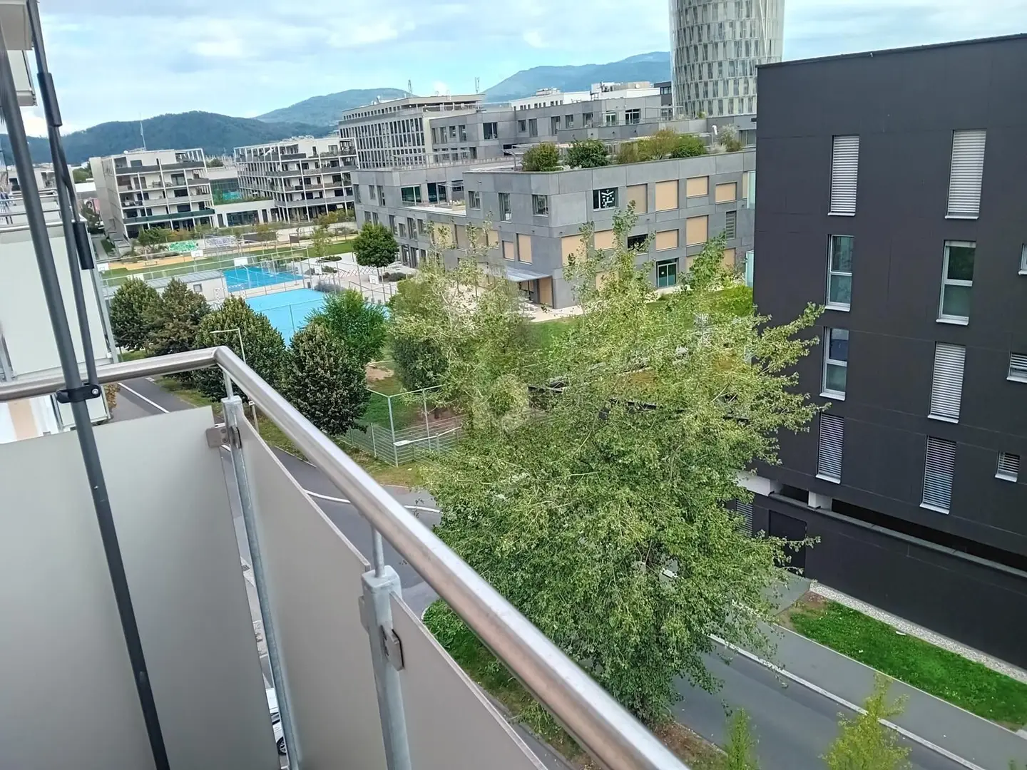 Wohnung mit zwei Balkonen und Weitblick