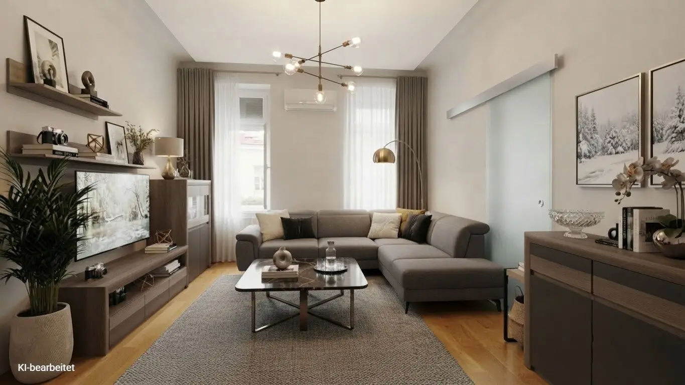 GEPFLEGTE ALTBAUWOHNUNG MIT BESONDEREM POTENZIAL ca. 44 m² | 2 Zimmer | 4. Stock | Einbauküche | Dachbodenzukauf möglich