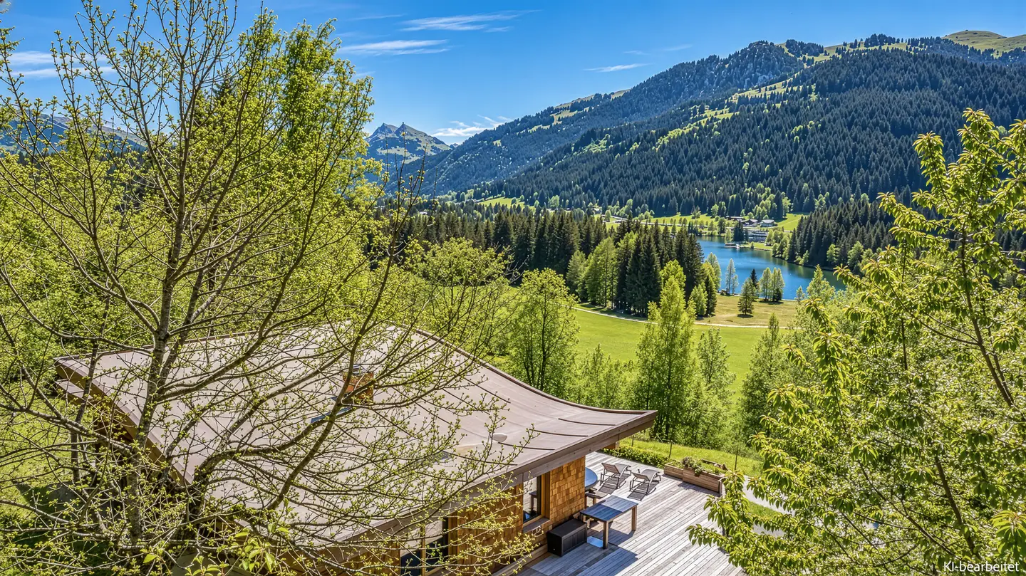 Private retreat with lake and alpine view apartment