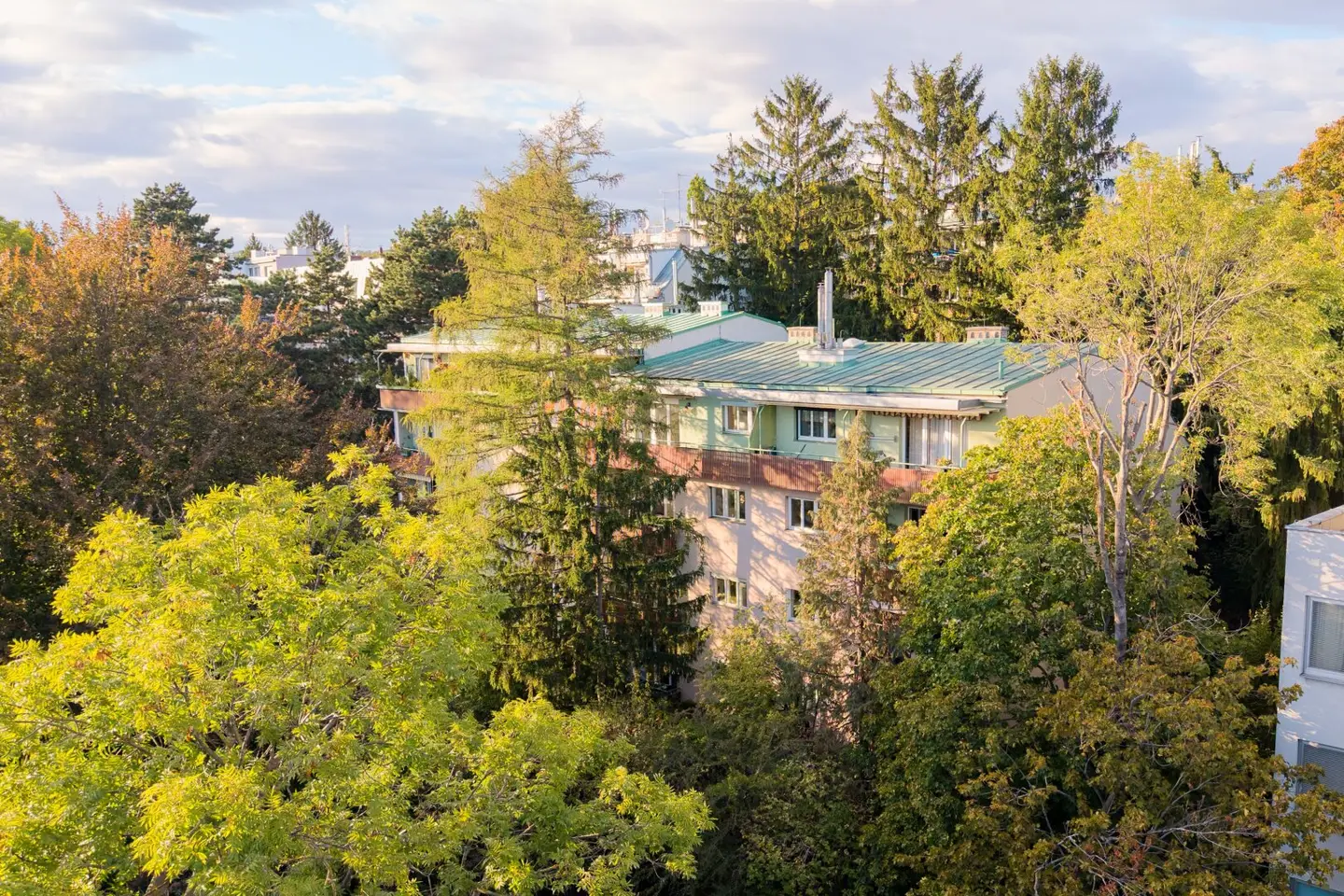 Stadtblick &amp; Balkon in grüner Gersthofer Bestlage