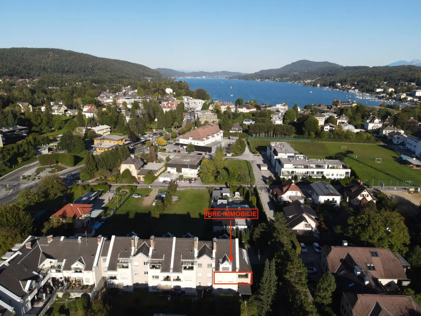 4 Zimmer Wohnung mit Loggia in Seenähe in Velden am Wörthersee