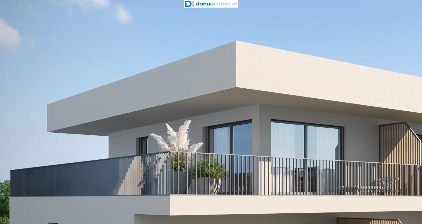 New build project/Commission-free - Spacious, exclusive air-conditioned penthouse apartment with impressive terrace in Hart bei Graz
