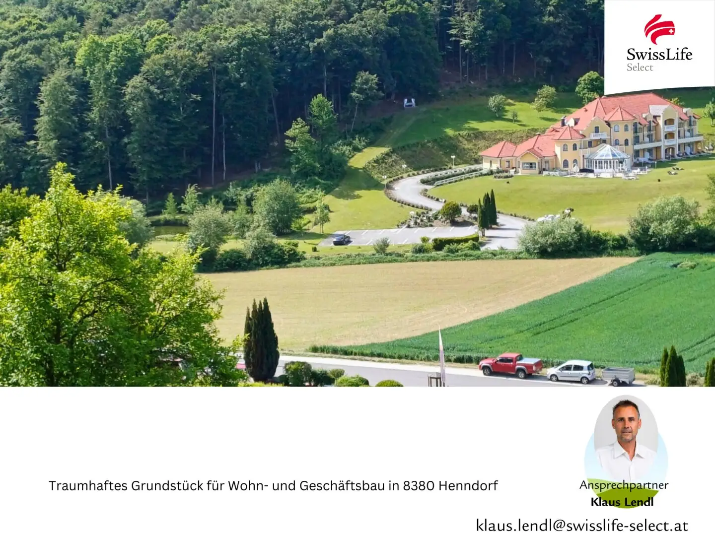 Dreamlike plots for residential and commercial development in 8380 Henndorf, Burgenland