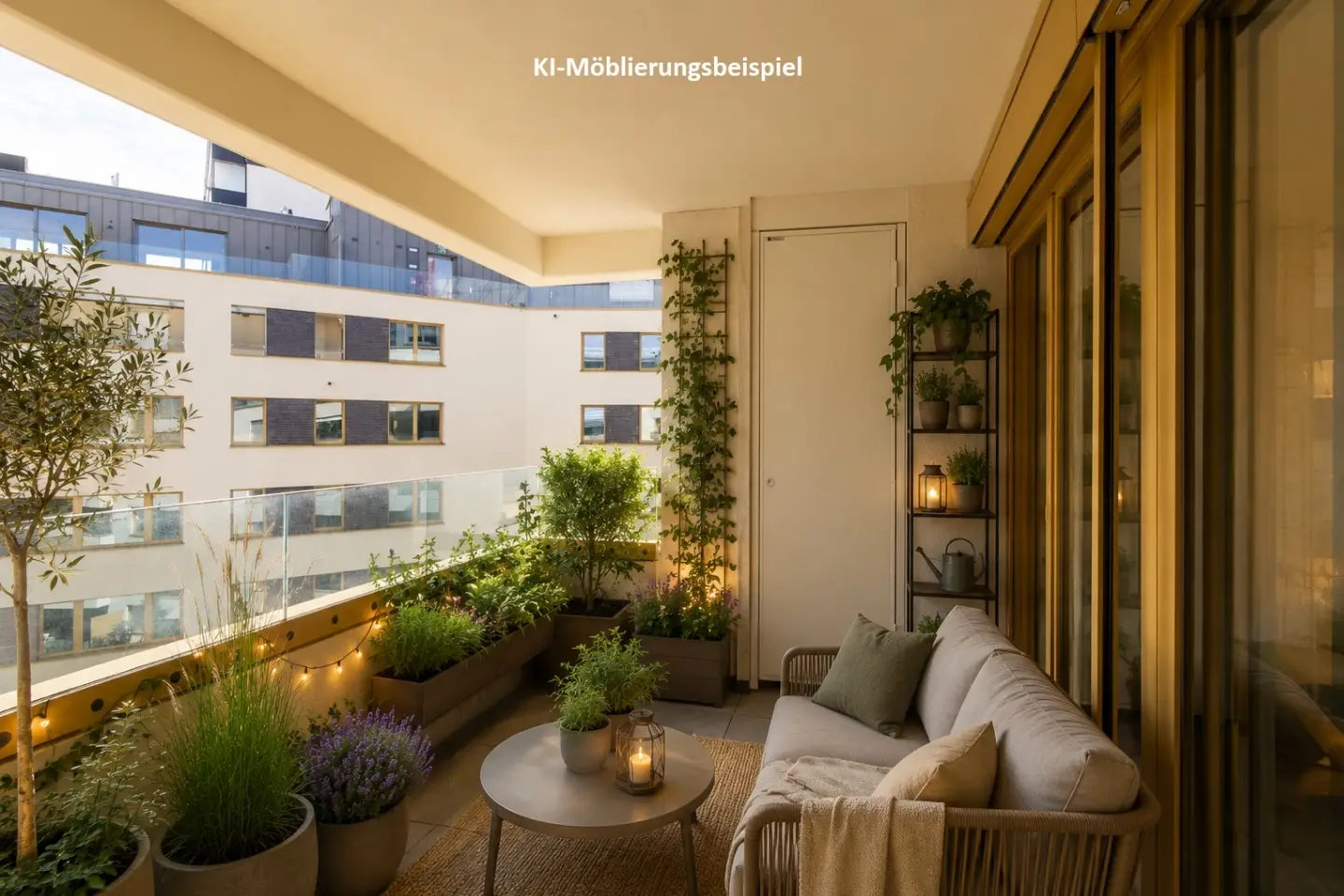 Bright Erstbezug Wohnung near main station with balcony