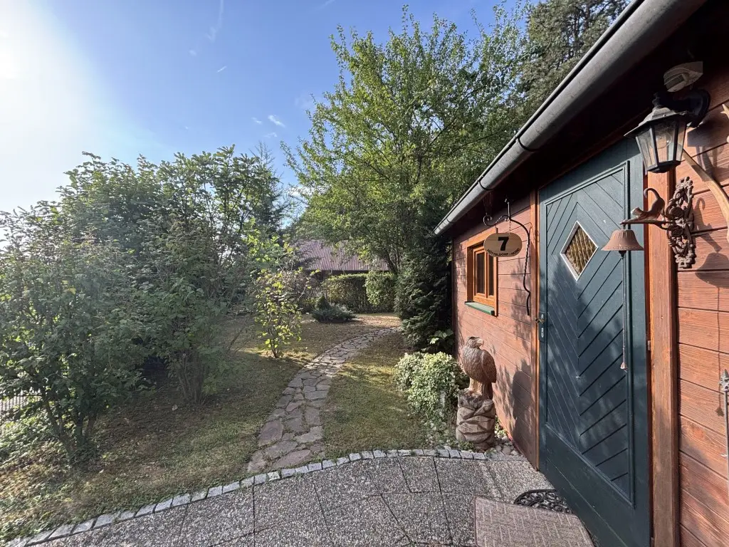 Holiday apartment in the garden with sauna and conservatory