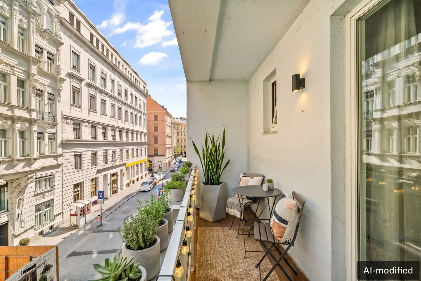 Inviting city apartment with balcony in the heart of the city