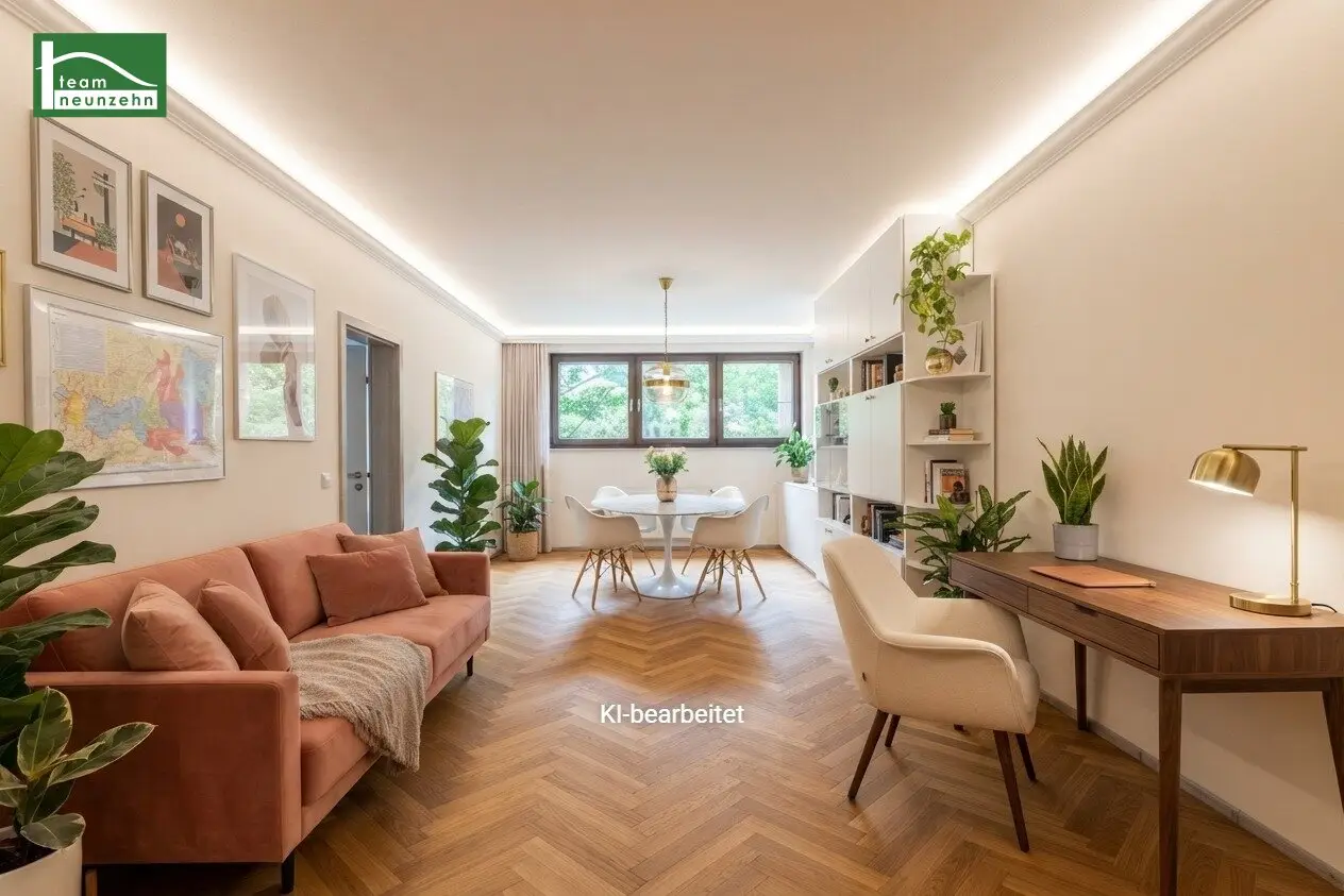 Individuelle Wohnträume verwirklichen – großzügige Wohnung mit viel Gestaltungspotenzial am Kinzerplatz