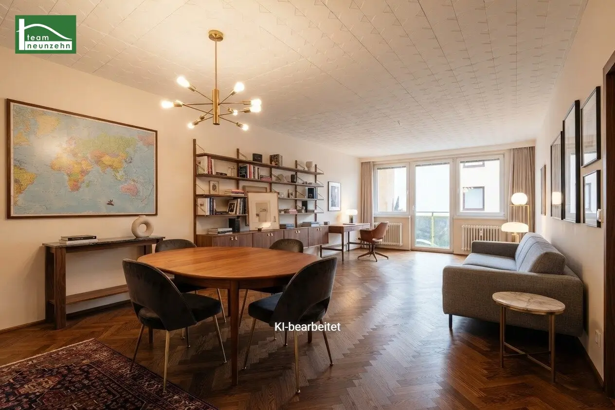 Realize individual living dreams – spacious apartment with great design potential at Kinzerplatz