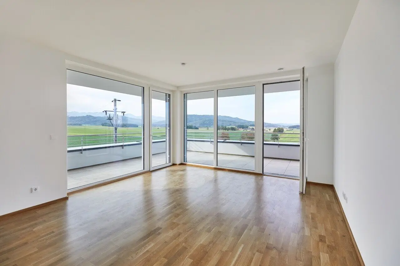 Modern 2-room terrace apartment in Ohlsdorf with garage, terrace and underfloor heating