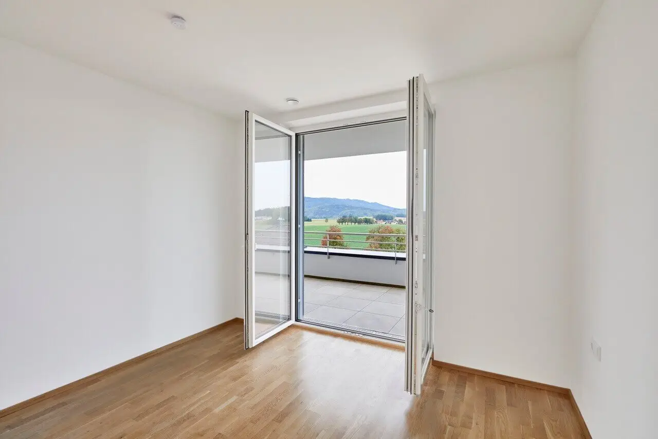 Moderne 2-Zi-Terrassenwohnung in Ohlsdorf mit Garage, Terrasse & Fußbodenheizung!