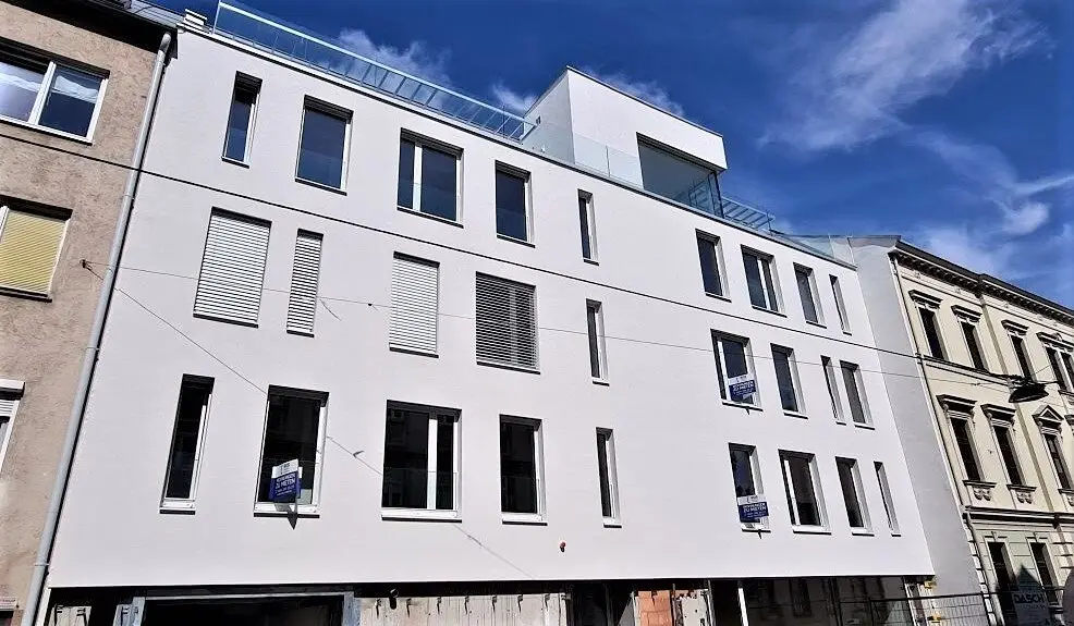JEDLESEE, ANTON-BOSCH-GASSE, 50 m2 New building, 2 rooms, Fitted kitchen, Bathroom with shower, Underfloor heating, 2nd lift floor