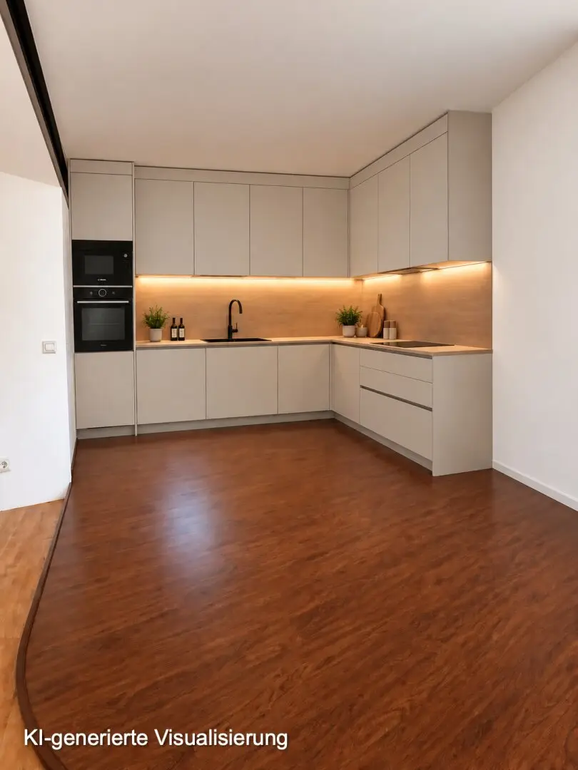 Apartment with gallery, sunny terrace and underground parking space