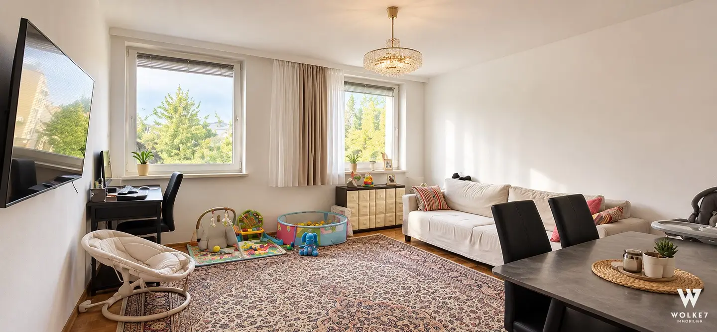 Quiet 2-room apartment with potential for 3 rooms – 10 min to Floridsdorfer Bahnhof