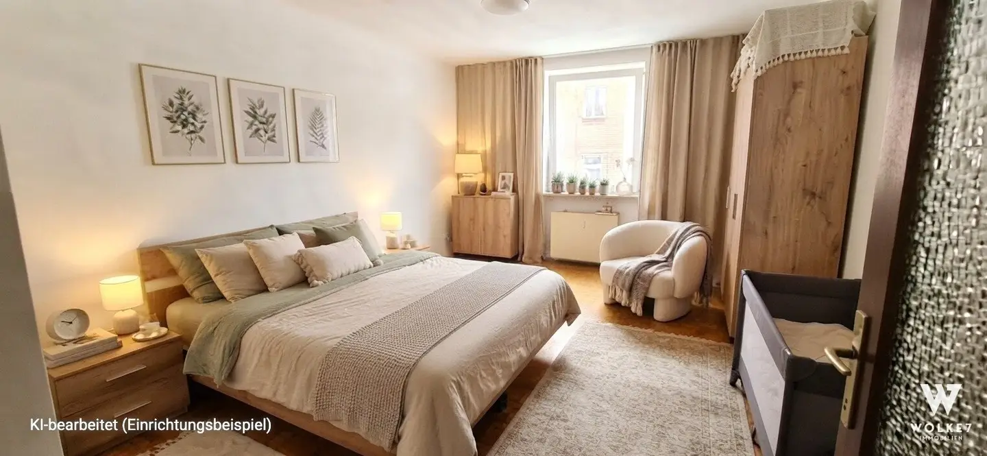Ruhige 2-Zimmer-Wohnung mit Potenzial auf 3 Zimmer – 10 min zum Floridsdorfer Bahnhof