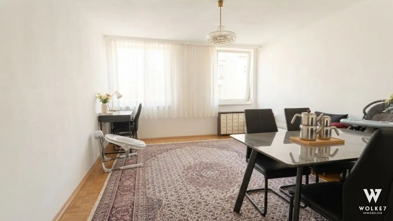 Ruhige 2-Zimmer-Wohnung mit Potenzial auf 3 Zimmer – 10 min zum Floridsdorfer Bahnhof