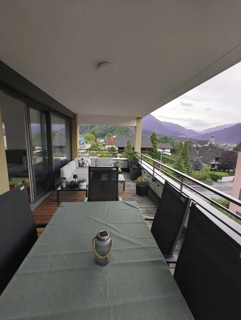 Moderne 2-Zimmer-Wohnung mit Terrasse in Bludenz