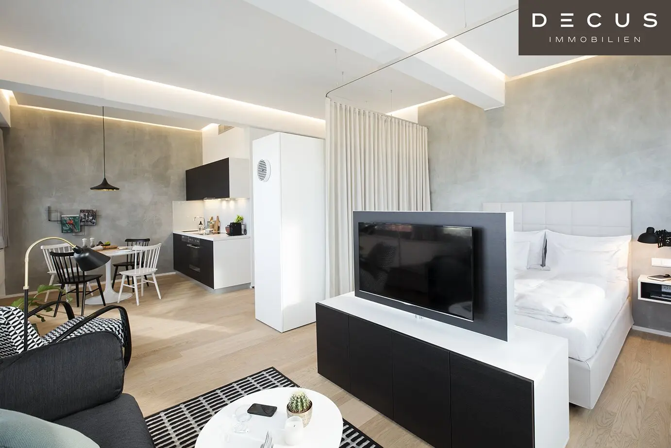 Legally rentable serviced apartment with guaranteed minimum rent 40 m² corner apartment for legal short-term rental via Booking.com &amp; Airbnb