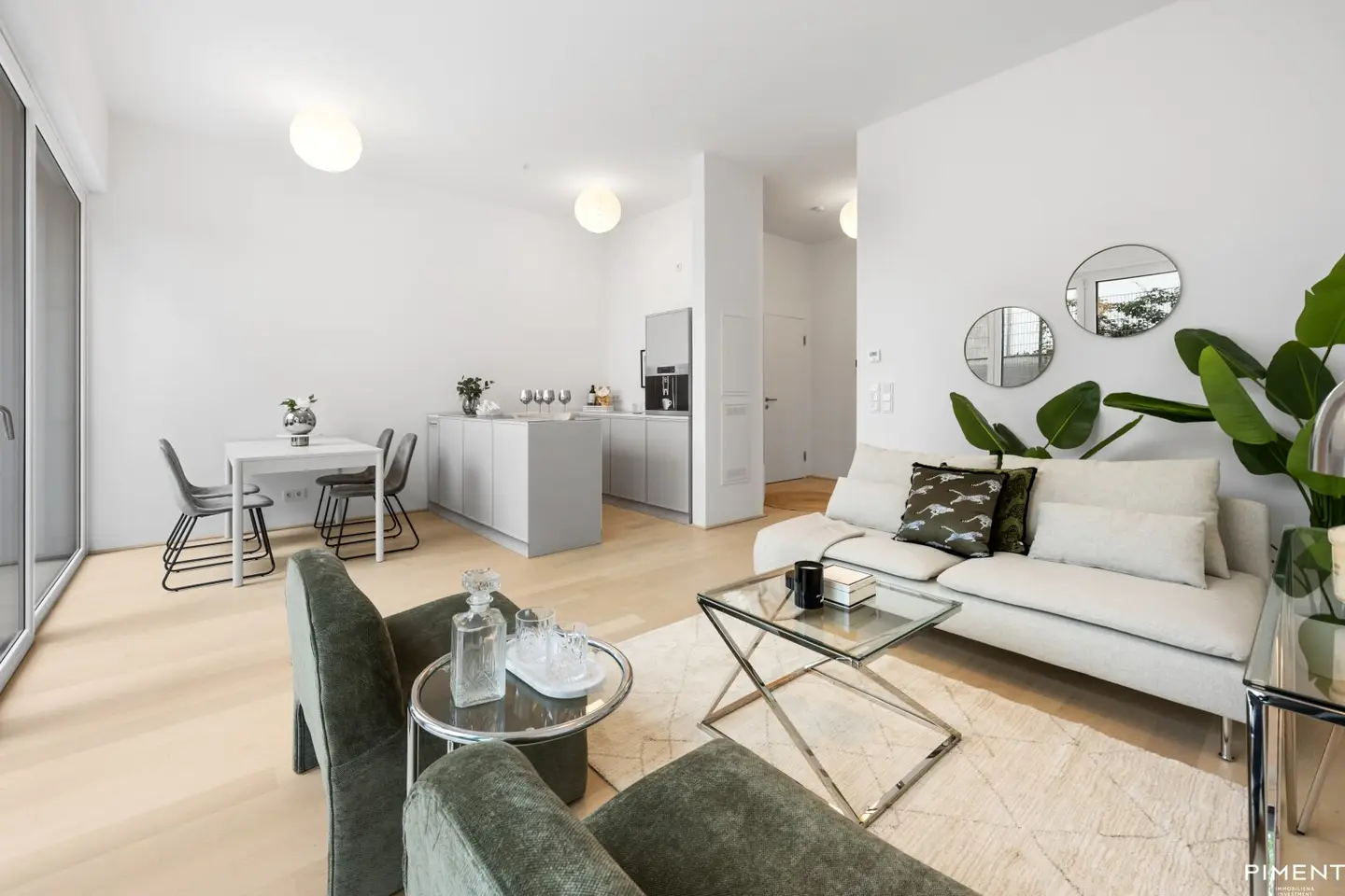 Modernes Townhouse/Atelier mit Terrasse und Garten