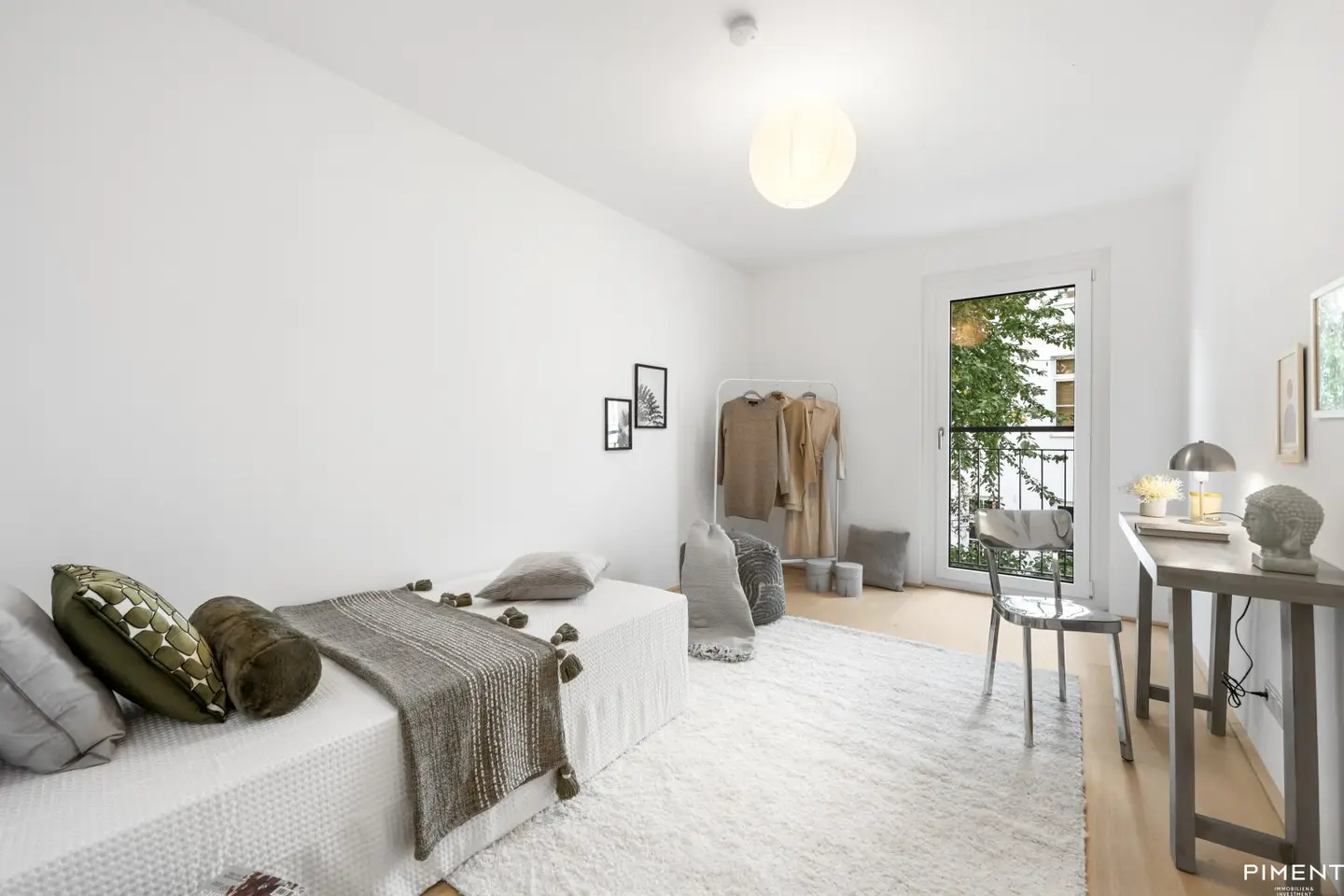 Modernes Townhouse/Atelier mit Terrasse und Garten