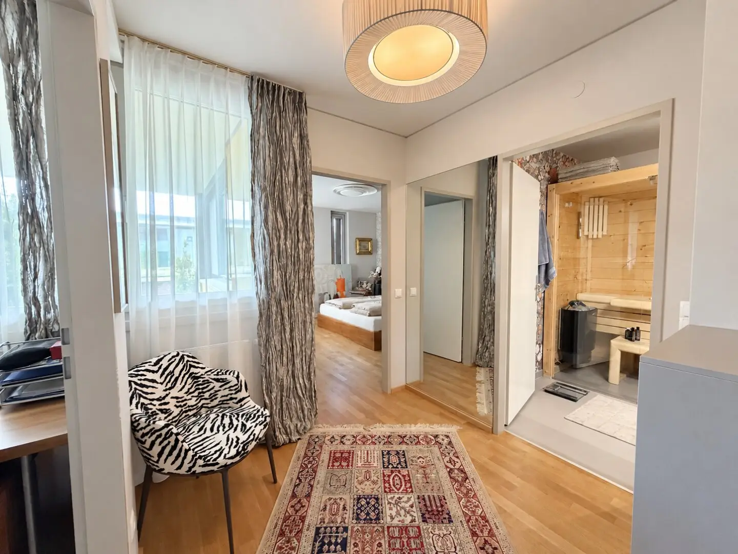 CITY MAISONETTE WITH WELLNESS FACTOR | approx. 110 m² usable area | Loggia approx. 17 m² | Sauna | Furnished | Near Donau Zentrum