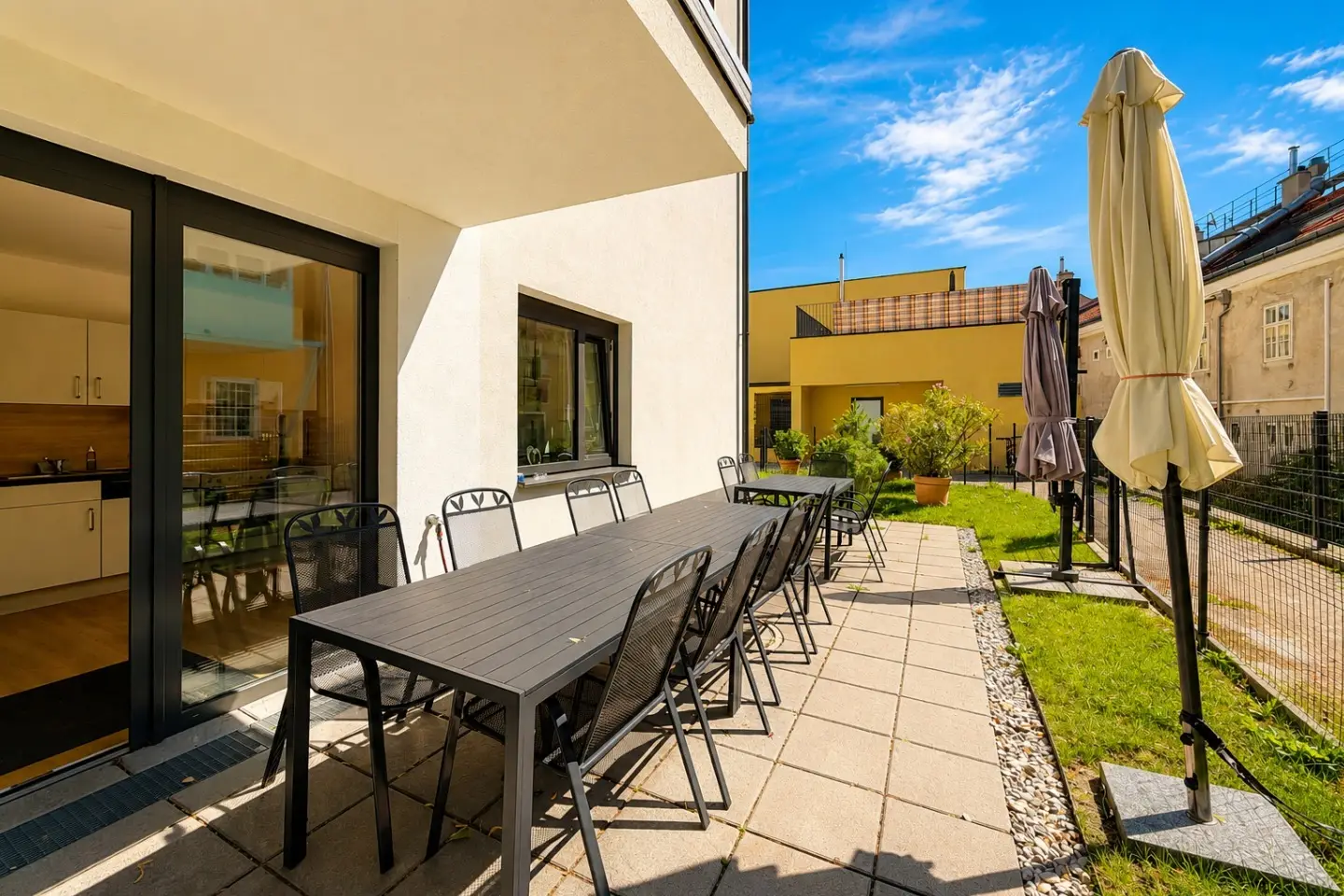 Wohnung betreutes Wohnen am Mühlbach mit Gemeinschaftsgarten