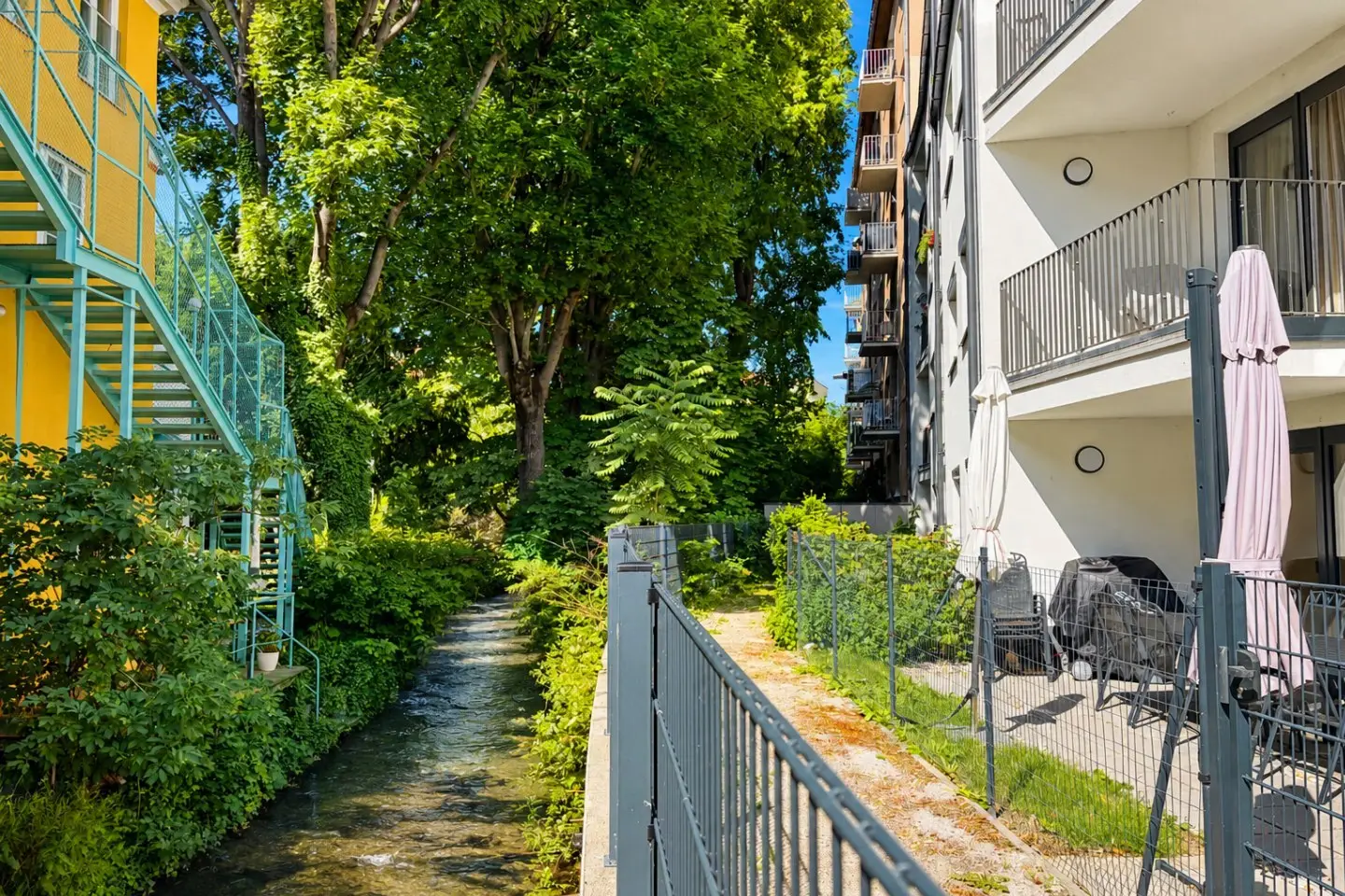 Wohnung betreutes Wohnen am Mühlbach mit Gemeinschaftsgarten