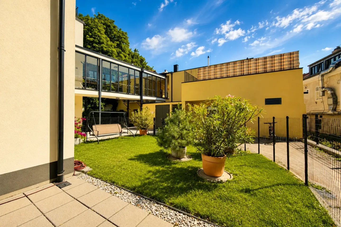 Wohnung betreutes Wohnen am Mühlbach mit Gemeinschaftsgarten