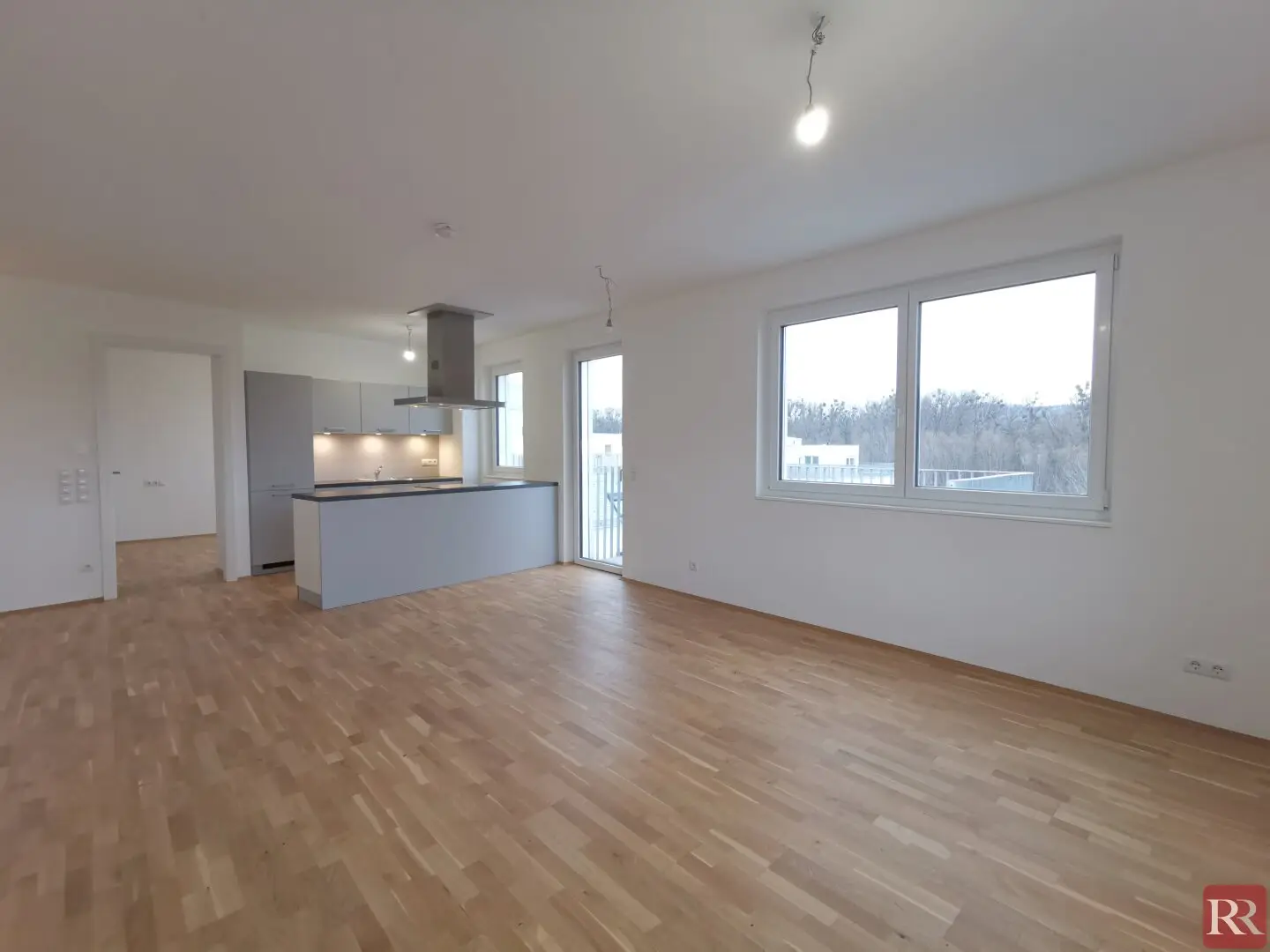 Helle 3-Zimmer Wohnung, Balkon mit Blick