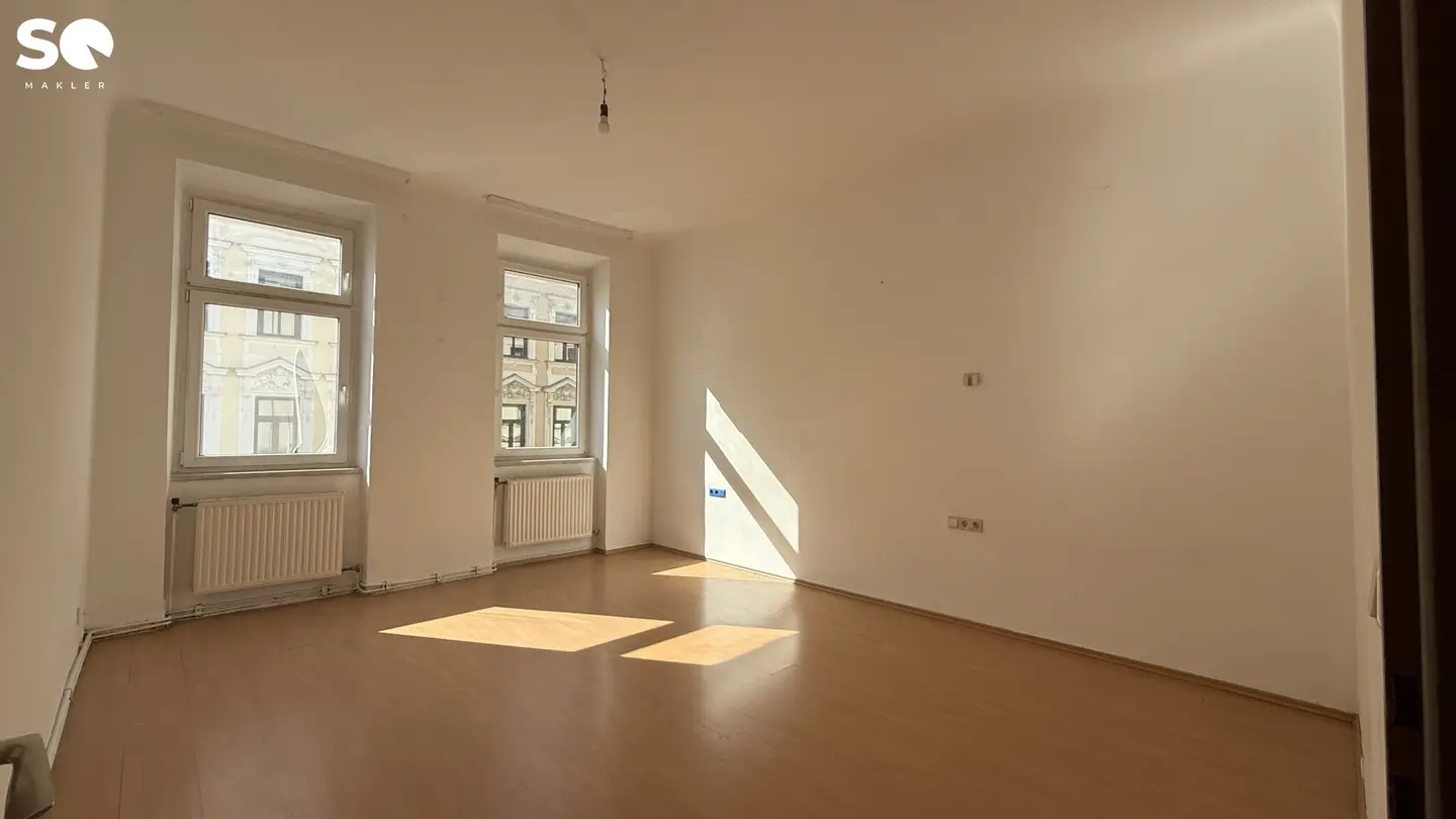 # SQ - Großzügige 2-Zimmer Altbauwohnung in ruhiger Lage – 12. Bezirk