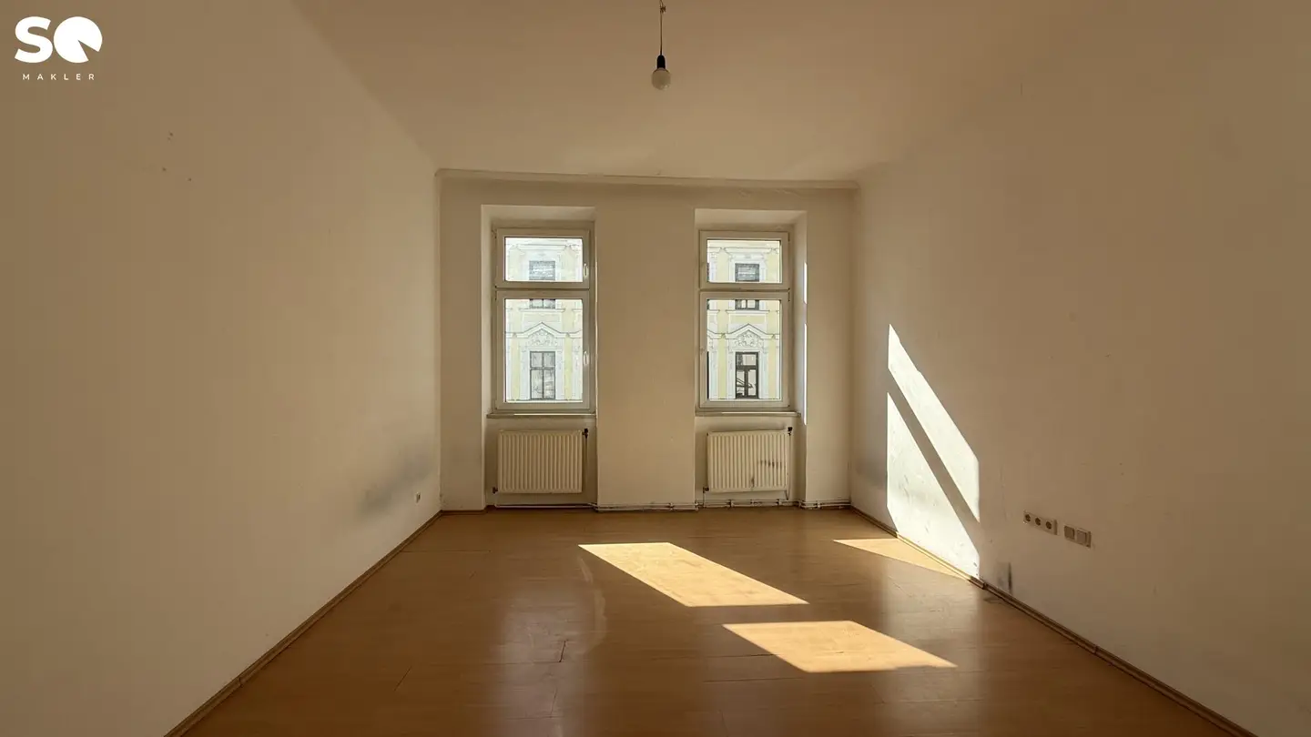 # SQ - Großzügige 2-Zimmer Altbauwohnung in ruhiger Lage – 12. Bezirk