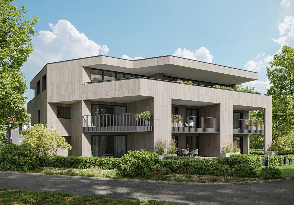 Helle Wohnung im Neubau in naturnaher Uferlage
