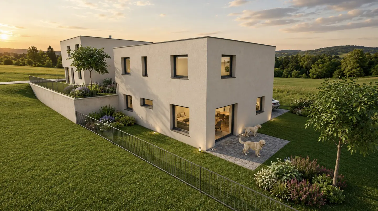 Living where wine and nature are at home – modern single-family house in Wagram ob der Traisen