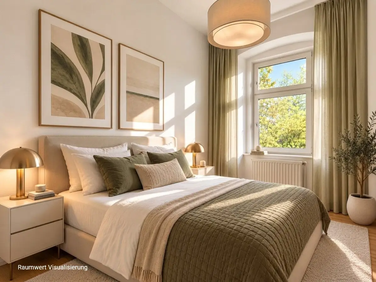 2-room apartment in quiet courtyard location | approx. 44 m² living area | old building | 3rd floor | near Brunnenmarkt | top public transport connections