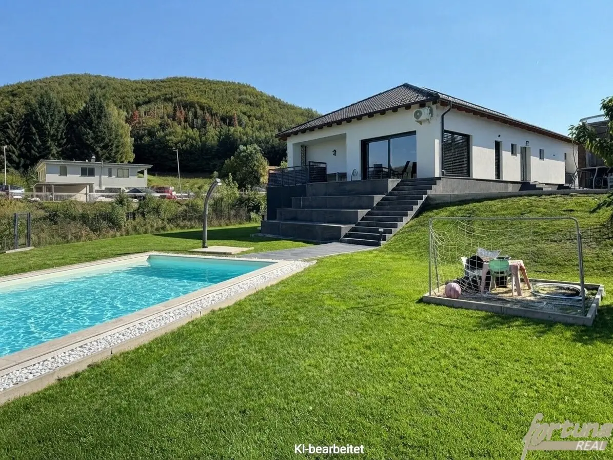 Living on One Level – modern, spacious and in the middle of the Vienna Woods