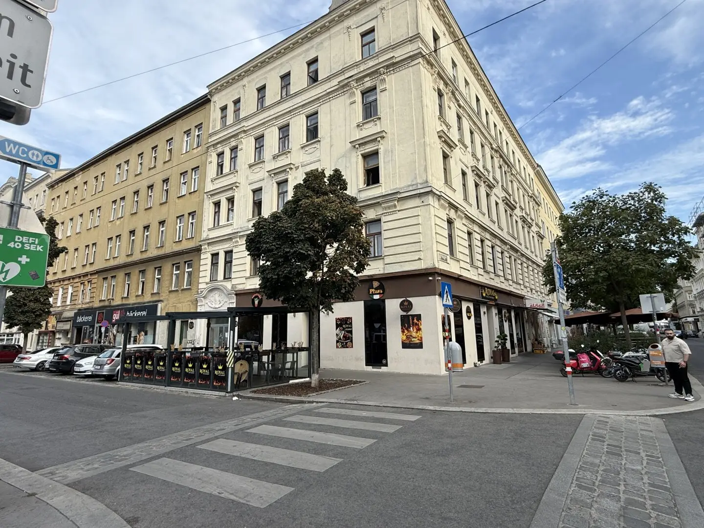 Top Gastro-Location 222m² mit Terrasse, Klimaanlage &amp; Fußbodenheizung in 1200 Wien!