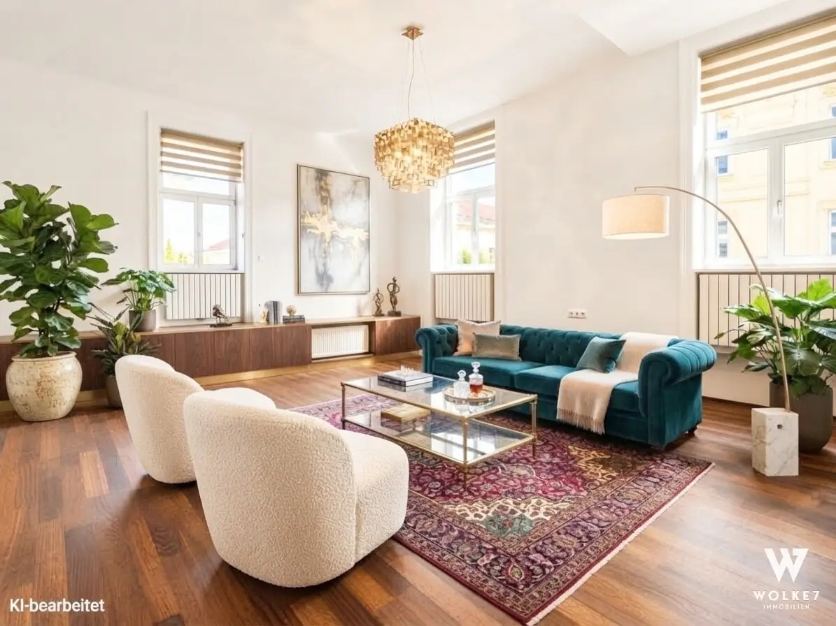 Traumhafte Wohnung nähe Rochusmarkt: Sehr Hell | Fantastischer Fernblick | Top-Zustand