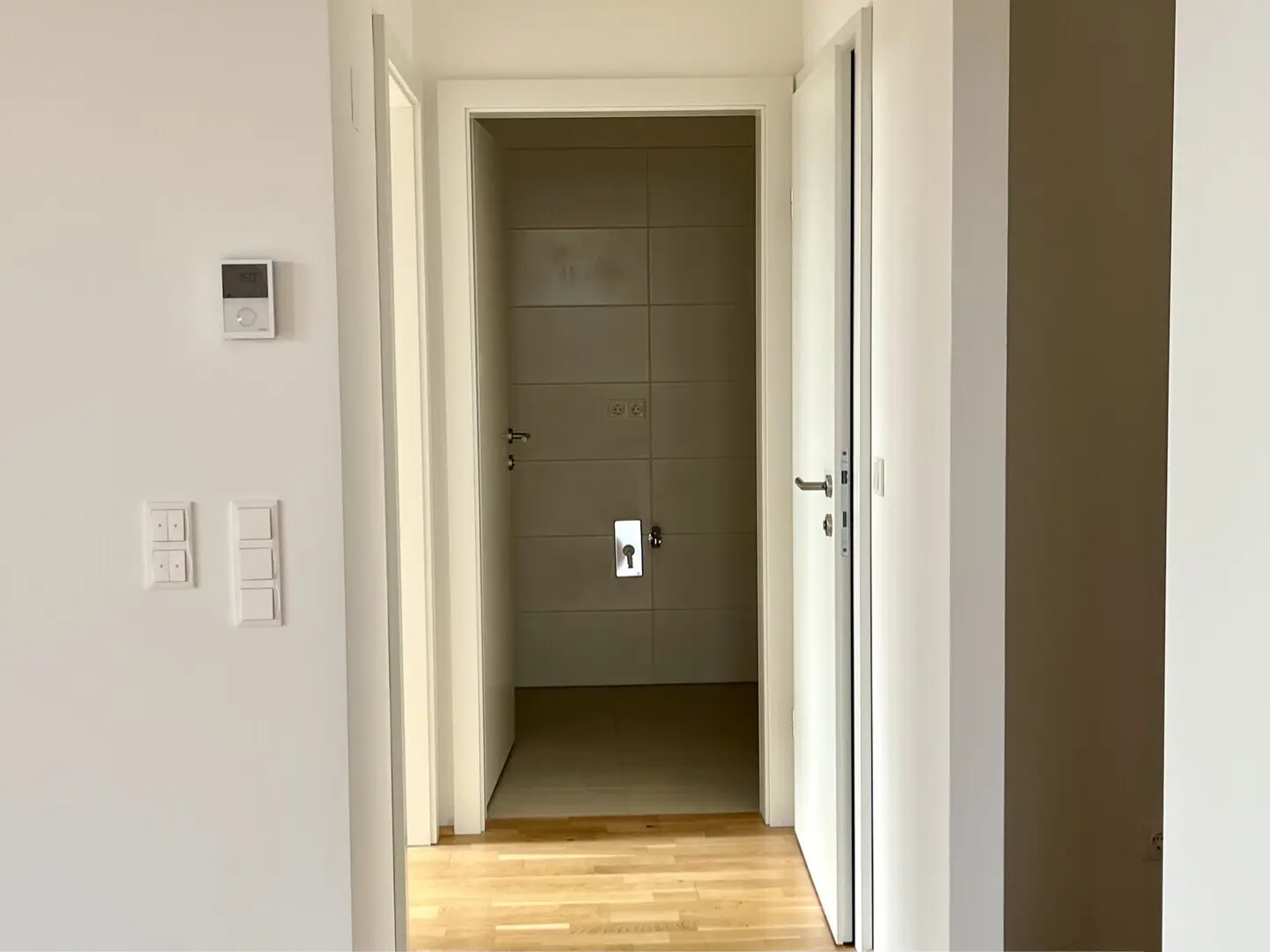 Bright Wohnung with open living area and considered layout