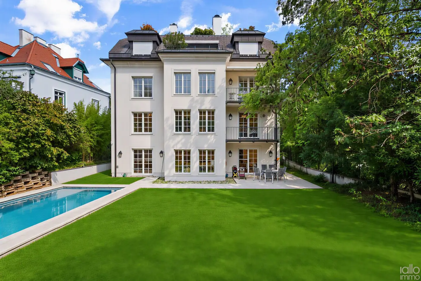 Exklusive Luxusresidenz im Wiener Cottageviertel mit Pool und Privatgarten