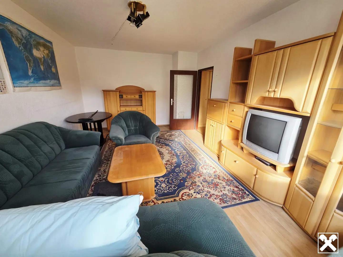 Wohnung with private parking and pleasant view