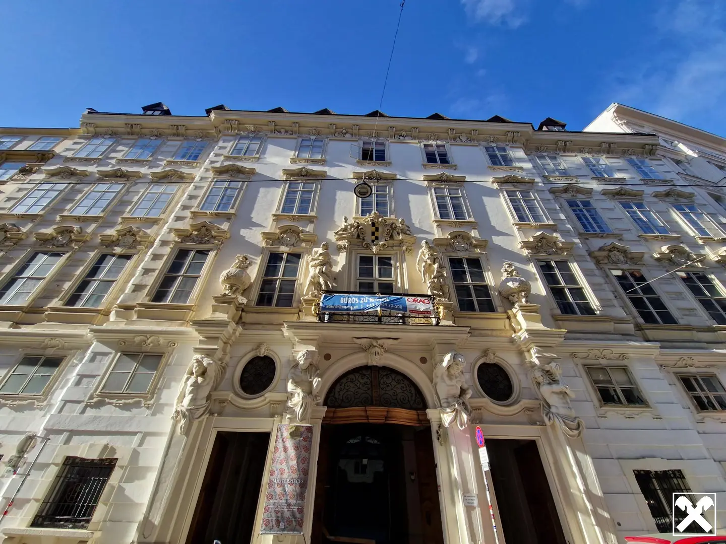 Repräsentative Wohnung in Beletage eines Frühbarockpalais