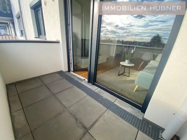 Möblierte Wohnung mit sonniger Loggia nahe Alte Donau