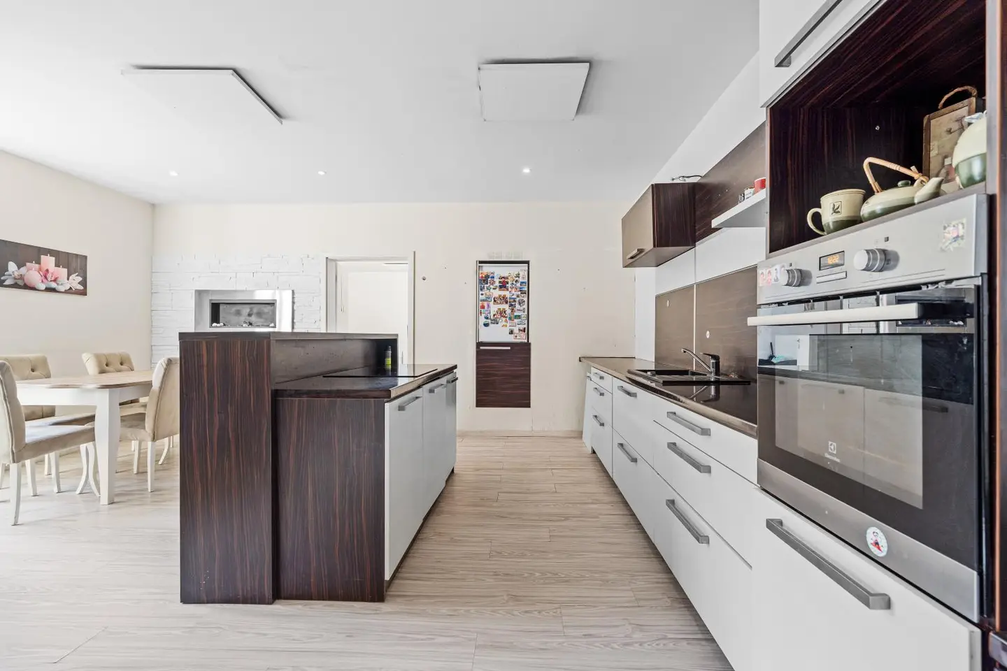 Investment apartment near the border with solar collectors and terraces