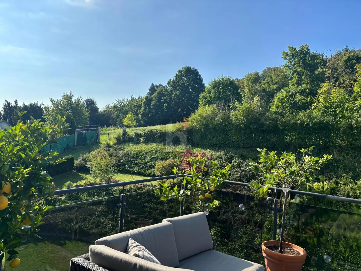 Dachgeschosswohnung mit Südterrasse und Naturparkblick