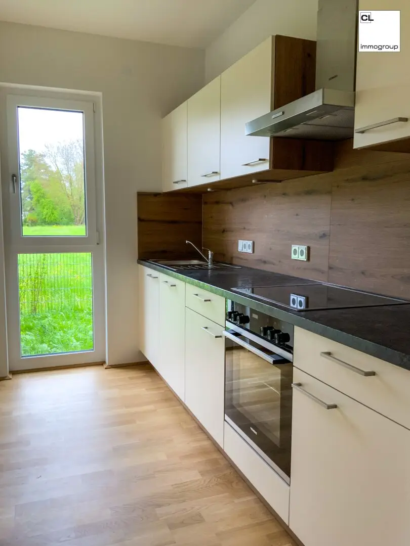 Moderne Gartenwohnung in Feldkirchen: Überzeugt mit Stil und Komfort!