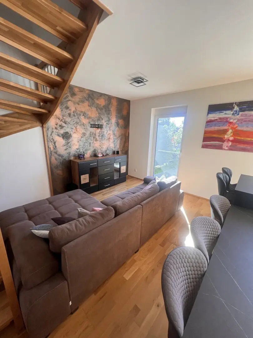 Absolute gem built in 2020! - almost new, furnished garden maisonette - 4 rooms 78 m² - 20 minutes from Graz - 15 minutes from Leibnitz